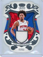 Cade Cunningham #17 Basketball Cards 2023 Panini Crown Royale Coat of Arms Prices