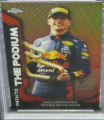 Max Verstappen [Gold] #PTP-MV Racing Cards 2021 Topps Chrome Formula 1 Path to the Podium Prices
