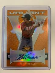 Alek Thomas [Autographs Orange] #BA-AT1 Baseball Cards 2018 Leaf Valiant Prices