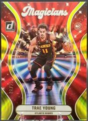 Trae Young [Yellow] #6 Basketball Cards 2023 Panini Donruss Magicians Prices