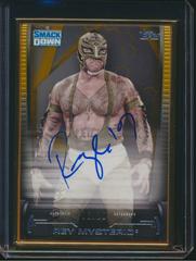 Rey Mysterio [Gold] #FR-RM Wrestling Cards 2021 Topps WWE Undisputed Framed Autographs Prices