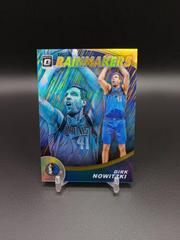 Dirk Nowitzki [Gold] #9 Basketball Cards 2019 Panini Donruss Optic Rainmakers Prices