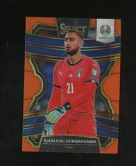 Gianluigi Donnarumma [Orange Prizm] Soccer Cards 2020 Panini Select UEFA Euro Prices