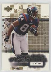 J.J. Moses [Gold] #155 Football Cards 2003 Upper Deck Finite Prices