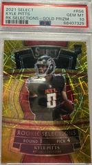 Kyle Pitts [Gold] #RS-6 Football Cards 2021 Panini Select Rookie Selections Prices