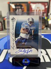 Drew Bennett #SOT-BT Football Cards 2005 SP Authentic Sign of the Times Prices