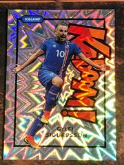 Gylfi Sigurdsson #13 Soccer Cards 2017 Panini Select Kaboom Prices