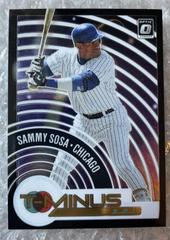 Sammy Sosa #TM9 Baseball Cards 2021 Panini Donruss Optic T Minus 3...2...1 Prices