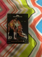 Bill Russell #6 Basketball Cards 2007 Topps 50th Anniversary Prices