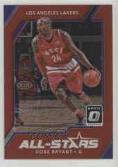 Kobe Bryant [Red] Basketball Cards 2017 Panini Donruss Optic All-Stars Prices