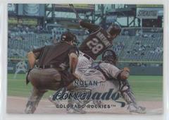 Nolan Arenado [Batting Rainbow Foil] Baseball Cards 2017 Stadium Club Prices