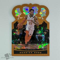 Derrick Rose [Crystal] Basketball Cards 2020 Panini Crown Royale Prices
