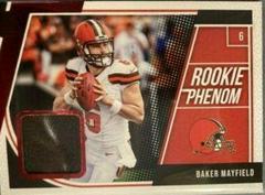 Baker Mayfield [Red] #3 Football Cards 2018 Donruss Rookie Phenom Jersey Prices