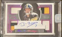 Ben Roethlisberger [Quad Patch Autograph Red] #116 Football Cards 2018 Panini One Prices