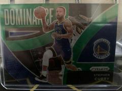 Stephen Curry [Green Wave Prizm] Basketball Cards 2021 Panini Prizm Dominance Prices