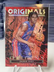 Jaden Ivey [Red] #16 Basketball Cards 2022 Panini Origins Originals Prices