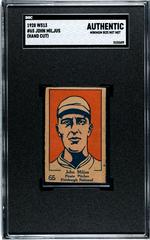John Miljus Baseball Cards 1928 W513 Hand Cut Prices