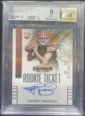 Johnny Manziel [Throwing Looking Right Autograph Playoff Ticket] #240 Football Cards 2014 Panini Contenders Prices