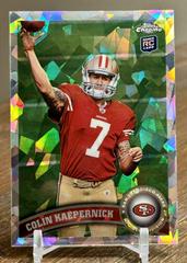 Colin Kaepernick [Passing Crystal Atomic Refractor] Football Cards 2011 Topps Chrome Prices