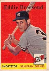 Eddie Bressoud #263 Baseball Cards 1958 Topps Prices