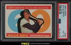 Willie Mays [All Star] Baseball Cards 1960 Topps Prices