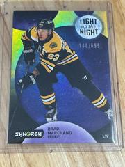 Brad Marchand #LN-BM Hockey Cards 2022 Upper Deck Synergy Light Up The Night Prices