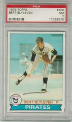 Bert Blyleven #308 Baseball Cards 1979 Topps Prices
