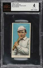 Heinie Wagner [Bat on Right Shoulder] #NNO Baseball Cards 1909 T206 Polar Bear Prices