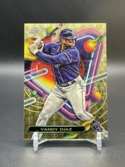 Yandy Diaz [Superfractor] #186 Baseball Cards 2023 Topps Cosmic Chrome Prices