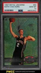 Keith Van Horn Basketball Cards 1997 Metal Universe Prices