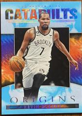 Kevin Durant [Turquoise] #15 Basketball Cards 2022 Panini Origins Catapults Prices