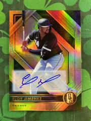Eloy Jimenez [Autographs] #19 Baseball Cards 2021 Panini Chronicles Gold Standard Prices