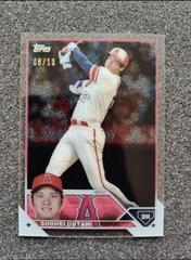 Shohei Ohtani [Clear] Baseball Cards 2023 Topps Prices