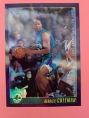 Derrick Coleman Basketball Cards 2000 Topps Chrome Prices