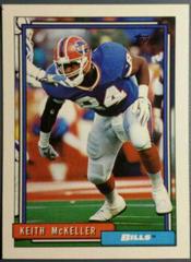 Keith McKeller #234 Football Cards 1992 Topps Prices