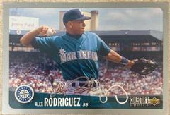 Alex Rodriguez [Silver Signature] #316 Baseball Cards 1996 Collector's Choice Prices