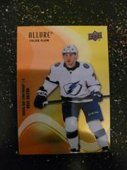 Ross Colton [Orange Yellow] Hockey Cards 2022 Upper Deck Allure Color Flow Prices