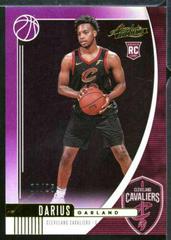 Darius Garland [Purple] Basketball Cards 2019 Panini Absolute Memorabilia Prices