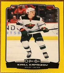 Kirill Kaprizov [Yellow Border] Hockey Cards 2022 O Pee Chee Prices