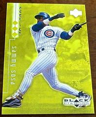 Sammy Sosa [Triple] Baseball Cards 1999 Upper Deck Black Diamond Prices