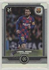 Lionel Messi #1 Soccer Cards 2019 Topps Museum Collection UEFA Champions League Prices
