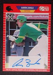 Aaron Zavala [Red] #PS-AZ1 Baseball Cards 2021 Pro Set Autographs Prices