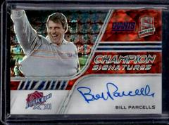 Bill Parcells [Orange] Football Cards 2022 Panini Spectra Champion Signatures Prices