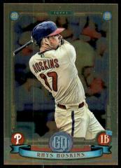 Rhys Hoskins #102 Baseball Cards 2019 Topps Gypsy Queen Chrome Prices