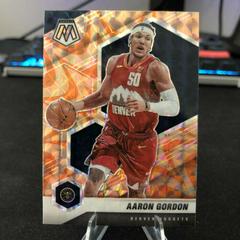 Aaron Gordon [Reactive Orange] #22 Basketball Cards 2020 Panini Mosaic Prices