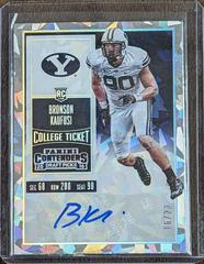 Bronson Kaufusi [Autograph Cracked Ice Ticket] Football Cards 2016 Panini Contenders Prices