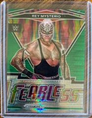 Rey Mysterio [Green Pulsar Prizm] Wrestling Cards 2022 Panini Prizm WWE Fearless Prices