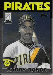 Barry Bonds [1986 Reprint Retrofractor] #11T Baseball Cards 2001 Topps Chrome Traded Prices