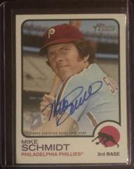 Mike Schmidt #ROA-MST Baseball Cards 2022 Topps Heritage Real One Autographs Prices