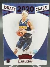 Rj Hampton [Red] #28 Basketball Cards 2020 Panini Contenders Draft Class Prices